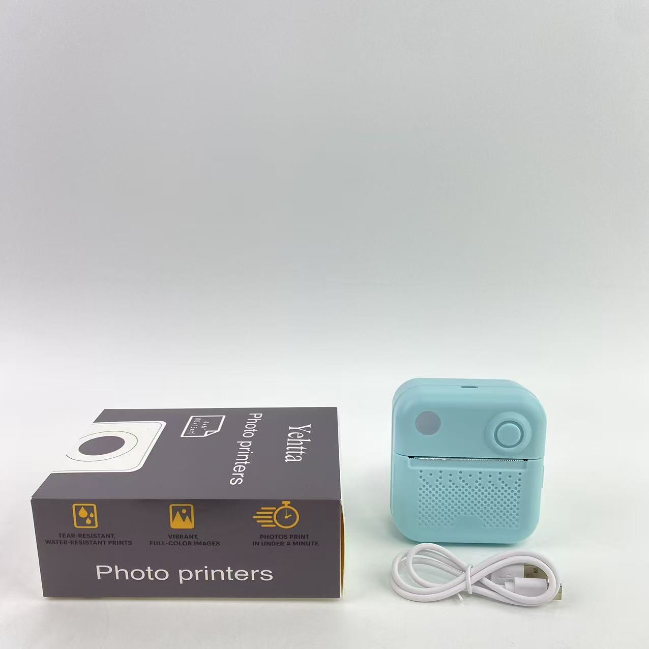Yehtta Photo printers– Wirelessly Prints 4x6” Photos from Your iOS & Android Device, White