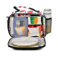 thumbnail image 2 of FORMRS Student Lunch Bag Insulated Reusable Cooler Box with Zipper Pockets, Playful Strawberries, 2 of 9