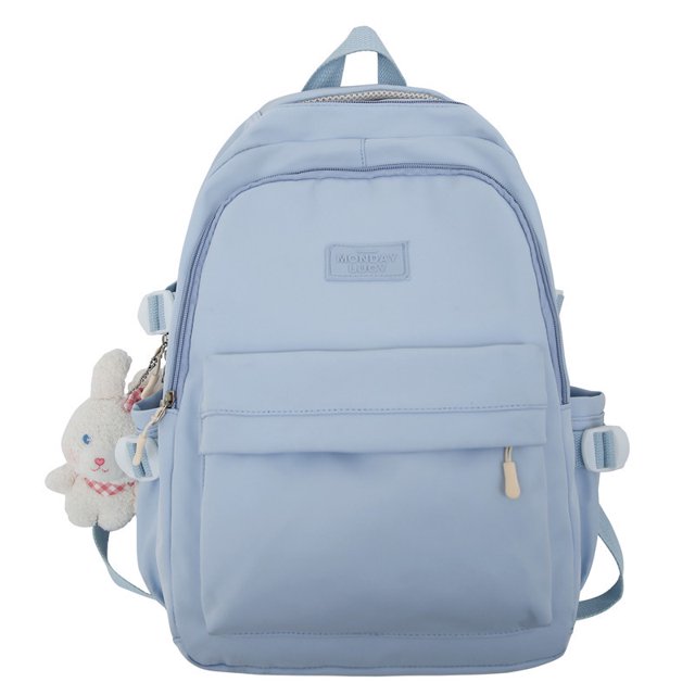 Girl's Backpack Women's Large Capacity High School Student Bag Travel Backpack