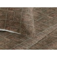 thumbnail image 3 of Ambesonne Stone Print Quilted Bedspread Set 3 Pcs, Wall Look Art Earthy, King, Ecru Brown and Cocoa, 3 of 4