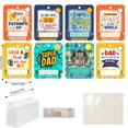 thumbnail image 3 of Father's Day Humor Set 8 Father's Day Wallet Cards Decorative Fun Father's Day Wallet 5.12x3.94x0.79 Inches Cute Desktop Chic Celebration Event, 3 of 8