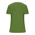 thumbnail image 6 of Dressy Summer Tops for Women Over 50 Soft T Shirts Loose Fit Basic Fitted Short Sleeve Tees Skims Dupes Shirt Clearance Deals, 6 of 6