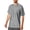 Gray, variant on TRYSIL Men's Short Sleeve Rash Guard UPF 50 Swim Quick Dry Running Fishing