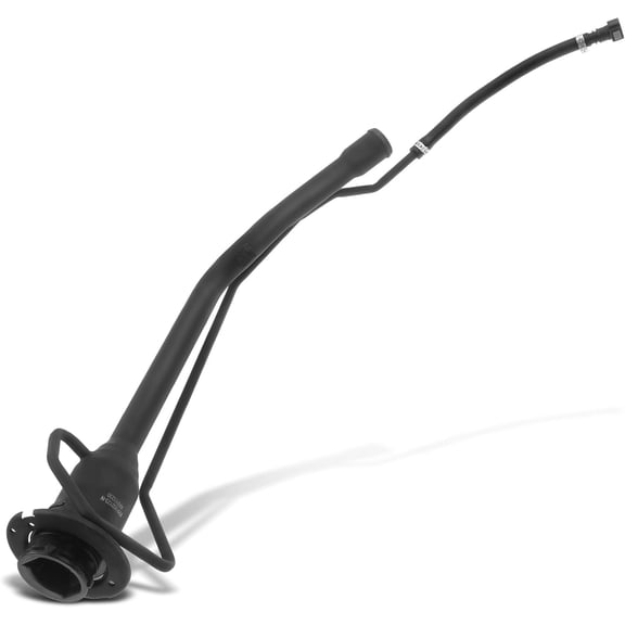 A-Premium Fuel Tank Filler Neck Pipe Hose Compatible with Ford F-150 2009 2010 2012 2013 2014, 3.5L 3.7L 4.6L 5.4L 6.2L, Replace# 9L3Z9034A, 9L3Z9034J - 21"L x 1.31"W