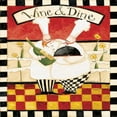 thumbnail image 3 of DiPaolo, Dan 20x20 Black Modern Framed Museum Art Print Titled - Vino Vino, 3 of 5