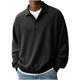 thumbnail image 1 of pstuiky Camisas casuales de manga larga para hombre, Camisa de calle para hombre de manga larga, color liso, con botones y sin bolsillos camisetas de hombre xxl, 1 of 6