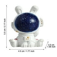 thumbnail image 3 of JHGoosa Star Rabbit Ornament Small Home Decoration Car Interior Resin Ornament, 3 of 9