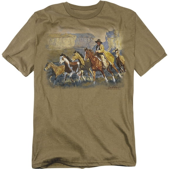 Wildlife T-Shirt A Cowboy Day Unisex Graphic Tee For Men & Women