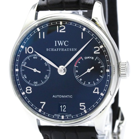 Pre-Owned IWC Portugieser Steel Automatic Watch IW500703 Polished