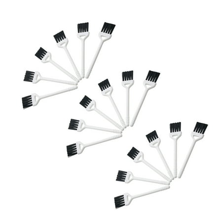 

20 Pcs Window Door Track Brush Humidifier Brushes Angle White Car Oil Container