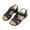 Dark Blue-D, variant on Penkiiy Women's Wedge Sandals Summer: Closed Toe Sandal for Women Platform Dressy Wedges 39 Beige