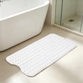 thumbnail image 6 of Zynviq Solid Color Bathroom Rugs 15" X 27.6" Bath Rugs Pvc Absorbent Rectangular Washable White Small Rug for Bathroom, 6 of 6