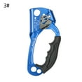 thumbnail image 2 of Visland Climbing Ascender Hand Ascender Mountaineering Riser Rock Climbing Tree Arborist Rappelling Gear Equipment Rope Clamp, 2 of 8