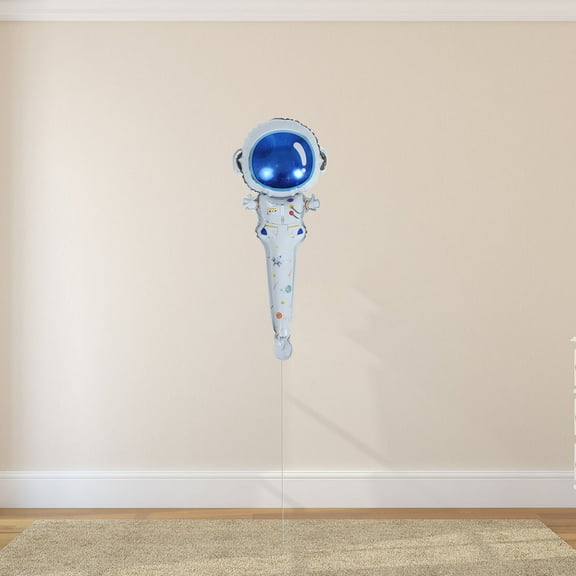 Soimiss 50pcs Adorable Astronaut Balloon Inflatable Multi Photo Prop for Space Theme Event