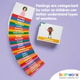 thumbnail image 3 of Tarjetas didácticas de sentimientos - 60 tarjetas de sentimientos únicas para niños - Tarjetas didácticas para aprender emociones y sentimientos, 3 of 5