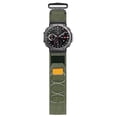 thumbnail image 3 of For Huami Amazfit T-Rex 3 Nylon Watch Band Loop Fastener Wrist Strap with Connector - GreyArmy GreenMulticolor, 3 of 4