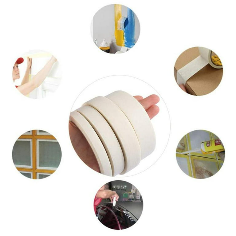 1/4pcs Watercolor Masking Tape & Texture Adhesive Paper & Painting Tape &  Wall Tape & White Tools Paper For Sketch, Diy, Art, Office & School  Supplies