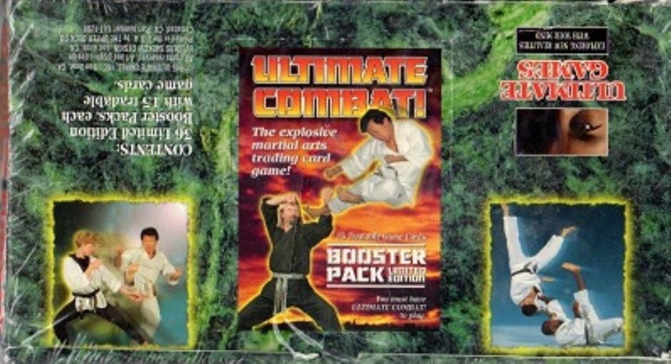 Ultimate Combat Martial Arts TCG LTD Edition Starter Deck and booster pack lot 
