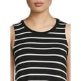 thumbnail image 2 of Time and Tru Women's Sleeveless Knit Swing Dress, Sizes XS-XXXL, 2 of 5