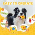 thumbnail image 4 of CHUANK Snuffle Ball for Dog Toys  Interactive Bite Resistant Rope  Slow Food Training  Encourages Natural Foraging Skills for Large Medium Small Dogs Training(Red), 4 of 7