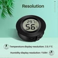 thumbnail image 2 of Mini Digital LCD Thermometer Hygrometer Temperatur Luftfeuchtigkeit -50~70 10%~99% RH Tragbares Thermometer - RIpj, 2 of 5