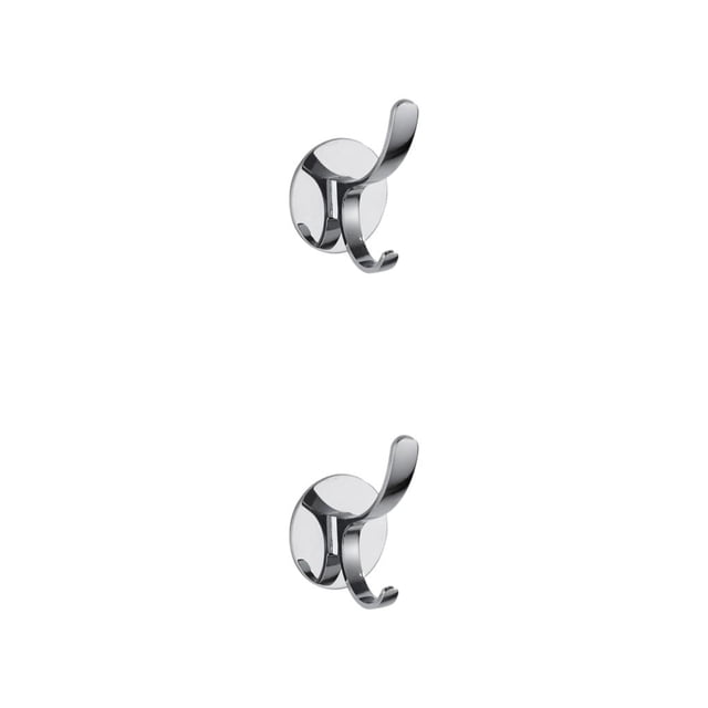 Ganchos para puerta Billuyoard sin perforar acero inoxidable 2Conjunto