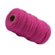 thumbnail image 5 of Cuerda de algodón hecha a mano, 3 mm de diámetro, de un solo color, tejidas para manualidades, cuerdas de 100 m, rosa roja 1 Rollo Scienceny HA5320-03B, 5 of 6