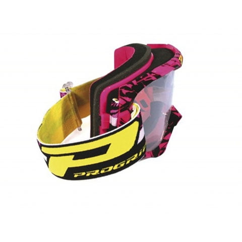 PROGRIP GOGGLES 3450 FLUORESCENT FUSHIA BLK by Progrip