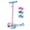 Pink(without battery), variant on GLAF Kids Scooter for Age 3-8, Toddler Scooter with 3 Adjustable Height & LED Strips for Boys & Girls, Light Up 3-Wheels Foldable Kick Scooter, Lean to Steer, Purple