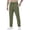 199#Dark Green, variant on Men's Athletic Hiking Pants Lightweight Quick Dry Travel Fishing Joggers Running Workout Active Track Pants Dark Green L