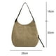 thumbnail image 2 of Los bolsos de lona sencillos son elegantes y versátiles. Color caqui, 2 of 5