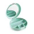 thumbnail image 2 of Caboodles Cosmic Compact Mirror, Seafoam, 2 of 2