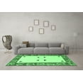thumbnail image 3 of Ahgly Company Indoor Rectangle Oriental Emerald Green Modern Area Rugs, 5' x 8', 3 of 4