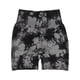 thumbnail image 2 of High Waist Yoga Shorts Women Tie Dye Elastic Breathable Butt Lift Fitness Athletic Workout Shorts Black S, 2 of 4