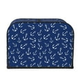 thumbnail image 2 of Lsque Nautical Anchors Print 4 Slice Toaster Cover , Kitchen Appliance Dustproof Protector , Toaster Protector Dustproof Kitchen Appliance Cover, 2 of 7