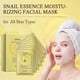 thumbnail image 3 of Máscaras faciales GUOYAOLIFU con forma de caracol hidratante, 25 ml, para mujer, 10 unidades, 3 of 6