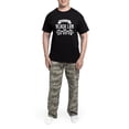 thumbnail image 5 of CafePress - Worlds Best Black Lab Dad Pajamas - Men's Dark Loose Fit Cotton Pajama Set, 5 of 7