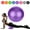 Purple, variant on InnotechSC Pilates Ball 9 Inch Core Ball, Small Exercise Ball with Exercise Guide Barre Ball Mini Yoga Ball for Pilates, Yoga, Core Training, Physical Therapy, Balance, Stability, Stretching