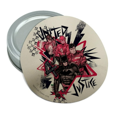 

Justice League Red and Black Characters Round Rubber Non-Slip Jar Gripper Lid Opener