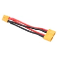thumbnail image 1 of Fyydes XT60 Dual Extension Y Splitter,XT60 Parallel Battery Connector Cable Dual Extension Y Splitter 1 Female To 2 Male Silicone Wire For RC Batteries,XT60 Parallel Battery Connector Cable, 1 of 8