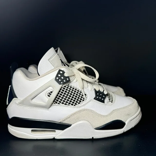 Ni - ke Size 7.5 - Ni - ke Air Jordan 4 Retro Military Black Men's Shoes - Ships Now