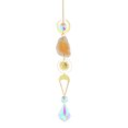 thumbnail image 1 of Receptor De Luz Crystal Light Catcher Devil Eye Planet Campanas de viento de metal para la pared del hogar (naranja), 1 of 7