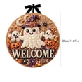 thumbnail image 3 of Halloween Diamond Art Kits For Adults Clearance, DIY Pearl Diamond Art, Hanging Ornament For Halloween Front Door Decor, DIY Fall Home Decor Wall Art, Halloween DIY Gift (D), 3 of 6