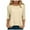 Beige, variant on Dmsael Fall Outfits for Women 2025 Womens Fall Tops Long Sleeve Shirts Casual Tunic Top Basic T Shirts Tees White,2XL