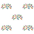 thumbnail image 1 of Guardoinrt Sewing Machine Bobbin Holders Silicone Embroidery Spool Storage Reusable Quilting Threads Organizer Fabric Crafting 20 Pieces 5Set, 1 of 6
