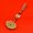 01, variant on Brass Enamel Wishful Lock Keychain Retro Style Safe Lock Pendant Car Hanging Ornament Chinese Antique Design Lucky Charm