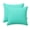 Aqua, variant on Lexington Yellow Square Outdoor Throw Pillow (Set of 2)