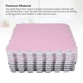 thumbnail image 3 of 10pcs Soft Plush, Thickened Interlocking Puzzle Area Rugs, Cuttable Foam Carpet Tiles for Living Room, Bedroom, 3 of 7