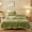 🔥 Green_New, variant on Kcavykas Home Decor Jacquard 3-Layer Blanket 47 x 78 in Multifunctional Cover Quilt Throw for Bed and Sofa, Soft Reversible Nap Blanket All-Season Machine-Washable Cozy Gift