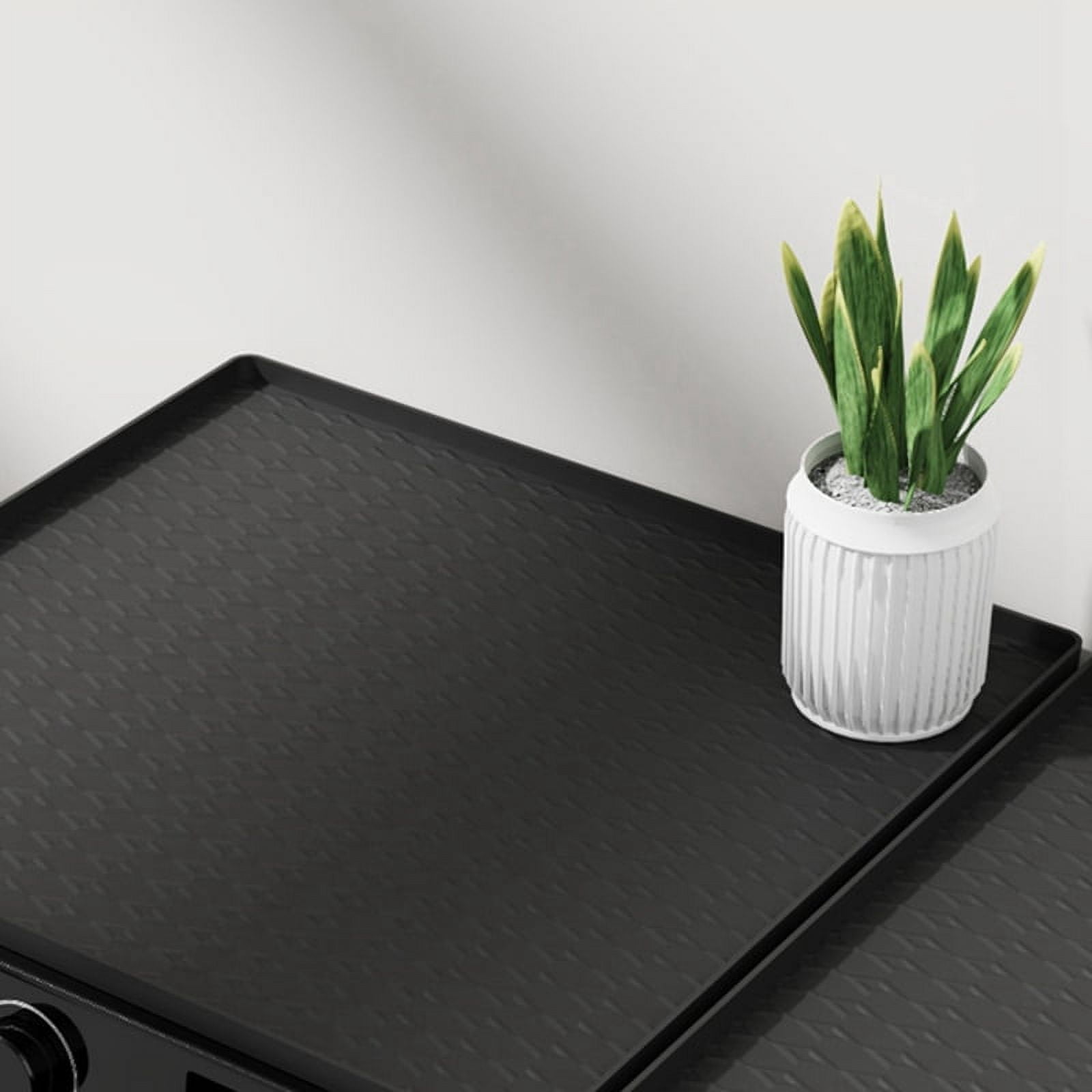 2 PCS Washer and Dryer Covers for the Top, Non-Slip Washer Dryer Countertop Protector Mat for Laundry Room & Kitchen